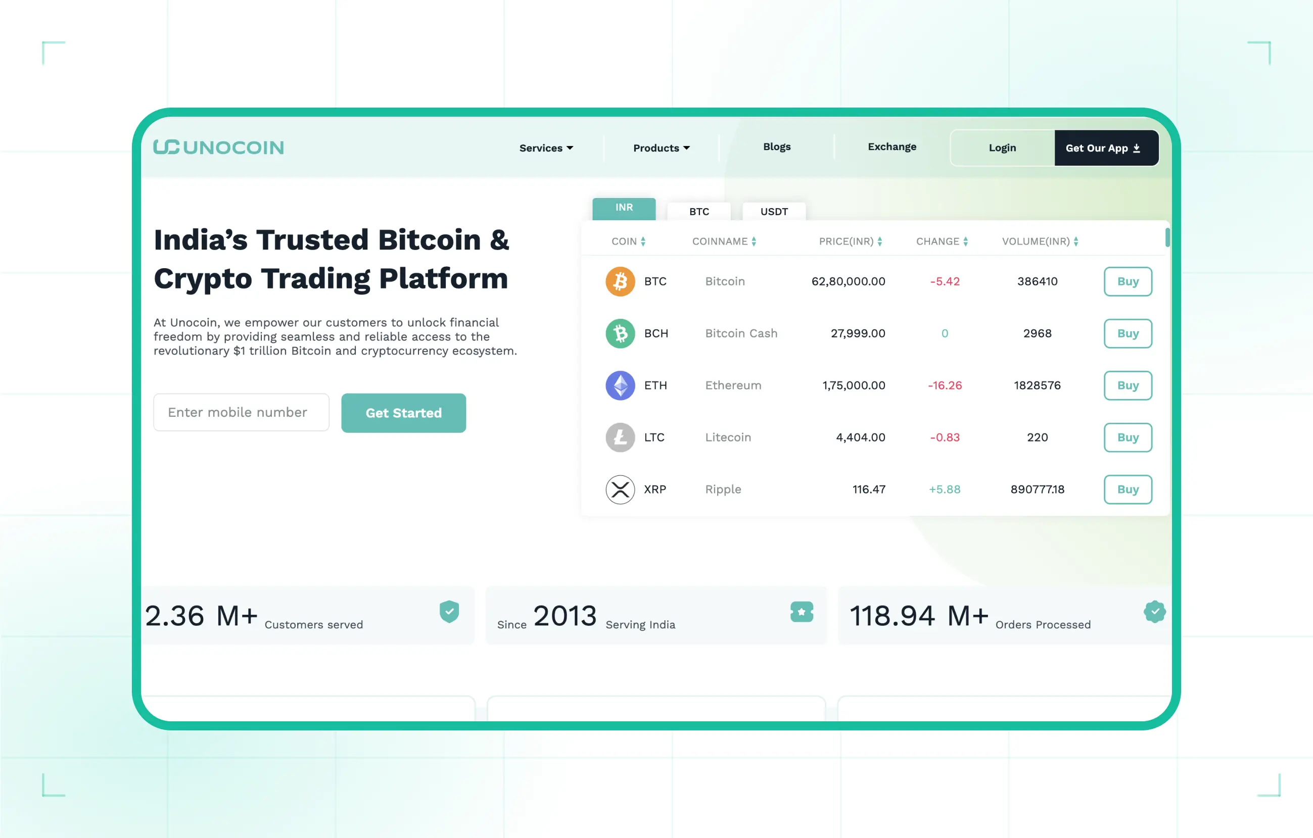 Project Centralized Crypto Exchange Development